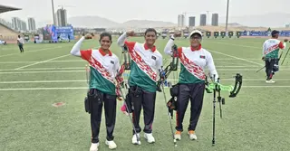 এশিয়া কাপ আর্চারিতে কম্পাউন্ড নারী দলের স্বর্ণপদক জয়